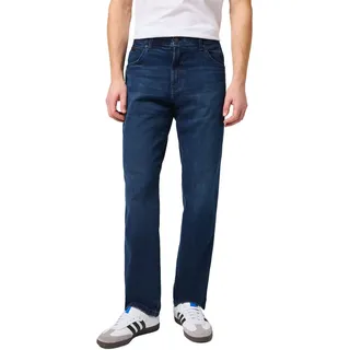 Wrangler Texas Stretch Jeans in dunkelblauem High-Stretch-W46 / L32