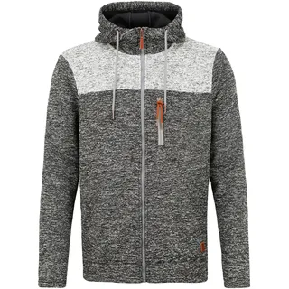 Fleecejacke BLEND "Fleecejacke BHPinheiro", Herren, Gr. XL, schwarz, Fleece, Obermaterial: 100% Polyester PES., regular fit normal, Jacken Fleecejacke