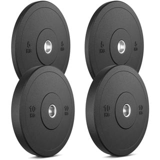 Marbo Sport MW-Bumper Plates - Hantelscheiben Set Bumper ø51 mm, 30 kg / 2 x 10 kg + 2 x 5 kg - Marbo Sport