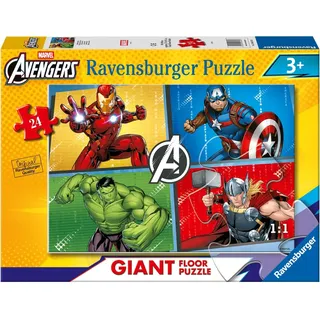 Ravensburger - Avengers 24 Teile | Puzzle 3 Jahre oder mehr | Ravensburger Puzzle von 70 x 50 | Geschenk für Kinder 3 Jahre | Geschenkideen | Kinderpuzzle