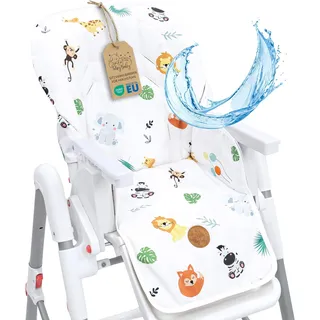Totsy Baby Sitzverkleinerer für hochstuhl baby sitzkissen stuhl - kinder sitzauflage für ikea peg perego kinderhochstuhl chair cover für kinderstuhl babystuhl und hochstühle safari