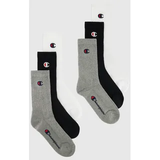 Champion Tennissocken Packung, 6 Stk. tlg., schwarz-weiß