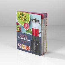 GOURMETmaxx 00055 Rezeptbuch für Nutrition Mixer Pro, Leckere Rezeptideen