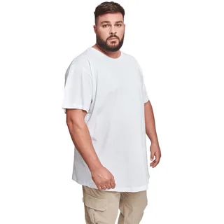 URBAN CLASSICS Shaped Long Tee T-Shirt, Weiß (Weiß 220), 3XL