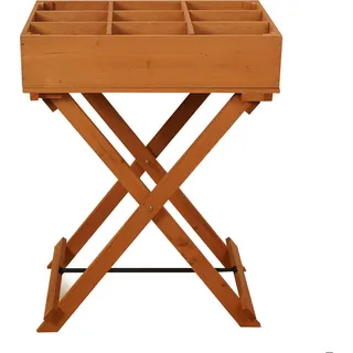 HI Kräuterhochbeet 58x38x75cm aus Holz