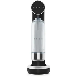 Smeg Wassersprudler-Set schwarz + CO2-Zylinder