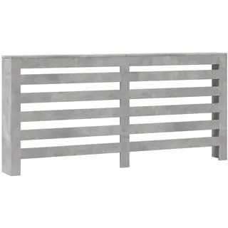 vidaXL Heizkörperverkleidung Betongrau 175x20x82 cm