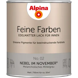 Alpina Feine Farben Lack 750 ml No. 02 nebel im november