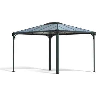CANOPIA Gartenpavillon Martinique 3,6 x 2,95 m Anthrazit