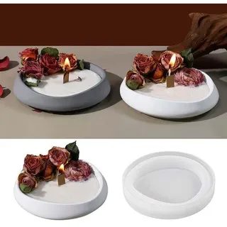 Unyqoos® Silikon-Gießform (unregelmäßig) – BPA-frei, hitzebeständig bis 230°C, organisches Design für Epoxidharz, Beton & kreative Servier- und Obstschalen