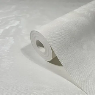 Marburg Vliestapete Metalloptik Glänzend Hammerschlag 10,05 m x 0,7 m Weiß