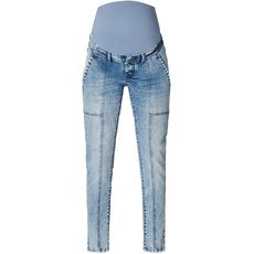 Bild Straight Umstandsjeans Empire - Farbe: Authentic Blue - Größe: 26