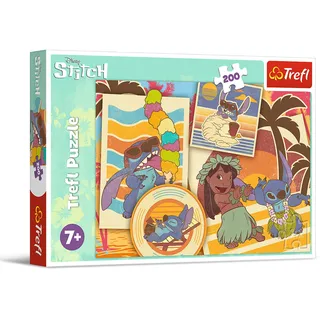 Lilo & Stitch Lilo & Stitch, Musische Welt von Lilo & Stitch - Puzzle 200 Elemente - Buntes Puzzle mit Helden der Fernsehserie, Kreative Unterhaltung, Spiel für Kinder ab 7 Jahren