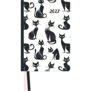DuMont Buchverlag Cats Taschenkalender 2027 Wochenkalender 11 x 16 cm