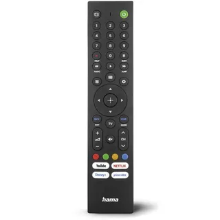 Hama Universal-Fernbedienung für Sony TVs, IR, lernfähig, mit 4 App-Tasten