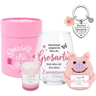 Aitsite Geschenke für Freundin, Dankeschön Geschenke Weingläser Geburtstagsgeschenk für Frauen Weinglas Personalisierte Geschenk Für Beste Freundinnen Geschenkideen für Frauen Kollege 450ml