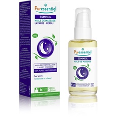 Puressentiel - Schlaf Entspannung - BIO Massageöl Entspannung - Beruhigend - Lavandel und Neroli - 100 ml