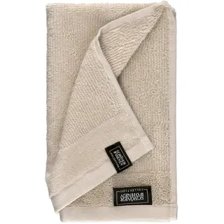 Schöner Wohnen Gästehandtuch Sense-6 , Beige , Textil , 30x50 cm , Oeko-Tex® Standard 100 , Heimtextilien, Badtextilien, Gästehandtücher