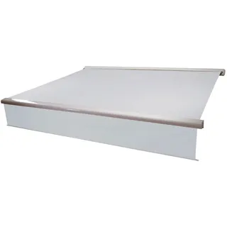 Mendler Elektrische Vollkassetten-Markise T124 4,5 m beige