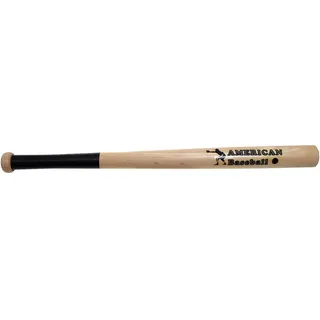 MFH Softballschläger American Baseball aus Holz (Natur/26 Zoll)