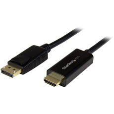 StarTech.com DisplayPort auf HDMI Kabel - 5m - DP zu HDMI Adapter mit Kabel - Ultra HD 4K 30Hz - St/St