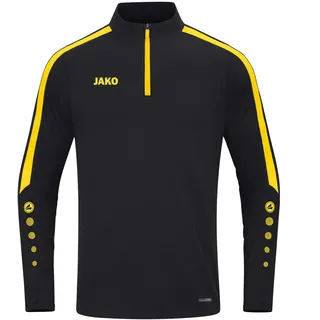 Jako Kinder Ziptop Power, Schwarz/Citro, 152