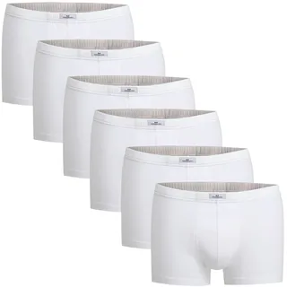 Götzburg Boxershorts »Boxershort 6er Pack«, weiß