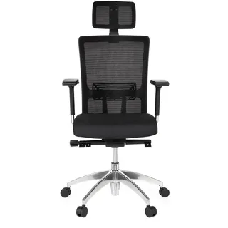 HJH Office Astra LUX Stoff Schwarz