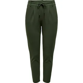 Elegante Stoffhose Poptrash Paperback Stretch Pants ONLPOPTRASH | S / 34L - dunkelgrün