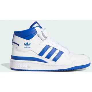 adidas Mid Top Forum White / Blue 36 2/3