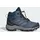 Terrex Mid Gore-Tex Hiking Kids Shoes, Wonder Steel/Grey Three/Semi Impact Orange, 39 1/3 EU