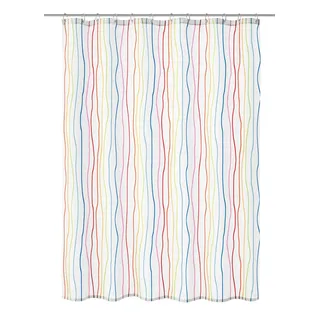 KLEINE WOLKE Duschvorhang Jolie 120 x 200 cm mehrfarbig