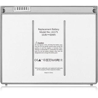 7XINbox 10.8V 60Wh A1175 Batterie Remplacement Pour MacBook Pro 15 '' A1260 A1150 MA348 */a MA348G/A MA348J/A MA463LL/A MA464LL/A MA600LL/A MA680LL/A MA601LL MA466LL/A MA681LL/A