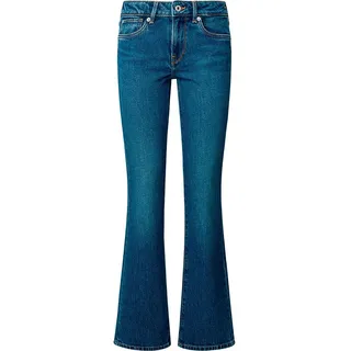 Pepe Jeans Damen Bootcut Lw Jeans, Blau (Denim - Ee3), 31W x 30L