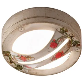 Licht-Erlebnisse Deckenleuchte Davide Außenlampe Rund Ø 14,5 cm IP44 G9