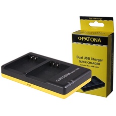 PATONA Dual Quick-Charger f.Olympus PS-BLN1 incl. Micro-USB cabel