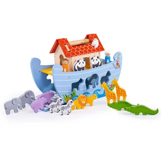 Bigjigs Toys Arche Noah aus Holz