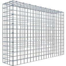 Bild Gabione, silbergrau, Maschenweite 5 5 cm