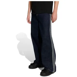 Adidas Originals 90s Alternative Sport Wide Leg Skater Jeans - Night Navy - 34 ́ ́