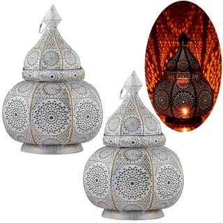 Marrakesch Orient & Mediterran Interior Lamisa Weiss 2 St.
