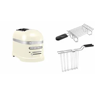 Artisan Toaster 5KMT2204 inkl. Brötchenaufsatz crème
