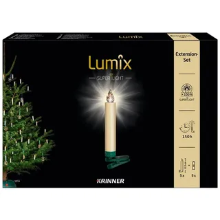 Krinner Baumkerzen LED 13 m Elfenbein