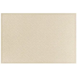 Dekoleidenschaft Beige Outdoor-Teppich 120 x 180 cm Beige