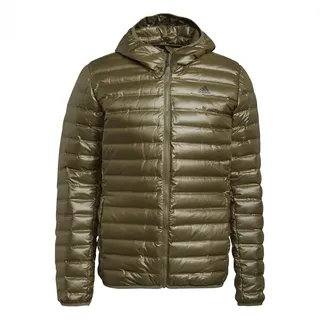 adidas Varilite Hooded Daunenjacke focus olive S