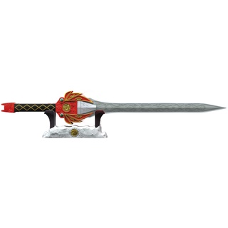 Power Rangers Lightning Collection Mighty Morphin Roter Ranger Power Sword Premium Rollenspielschwert Sammlerobjekt, F3947, Multi