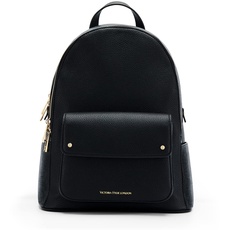 VICTORIA HYDE Laptop Rucksack für Damen Zwanglos Schultasche für teenager mädchen Reiserucksack Tagesrucksack (Schwarz)