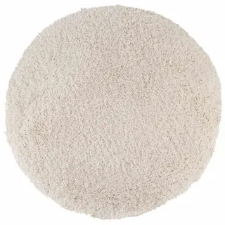 WohnDirect Badezimmerteppich Vienna , Creme , Textil , Rund , 70x70 cm , Oeko-Tex® Standard 100 , Heimtextilien, Badtextilien, Badematten