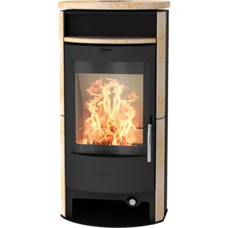 Kaminofen FIREPLACE "Heathus Parma Sandstein Exklusiv", schwarz, Kaminöfen, Kaminofen, Aufstellort in deinem Zuhause