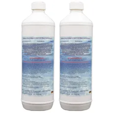Alkalischer GRUNDREINIGER und FETTLÖSER Konzentrat,ideal für Reinigungspistole (Mischung 1:50), 1262 (2 x 1 Liter Flasche)