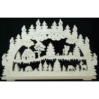 Schwibbogen Kräuterwanderung b x h= 70x45cm NEU Lichterbogen Fensterschmuck Holz